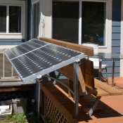 Deck Rail Mounting_ Prosolar_UniStrut-side