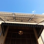 Large Span-Straight Up Solar, Webster Grove ,Missouri, Underside
